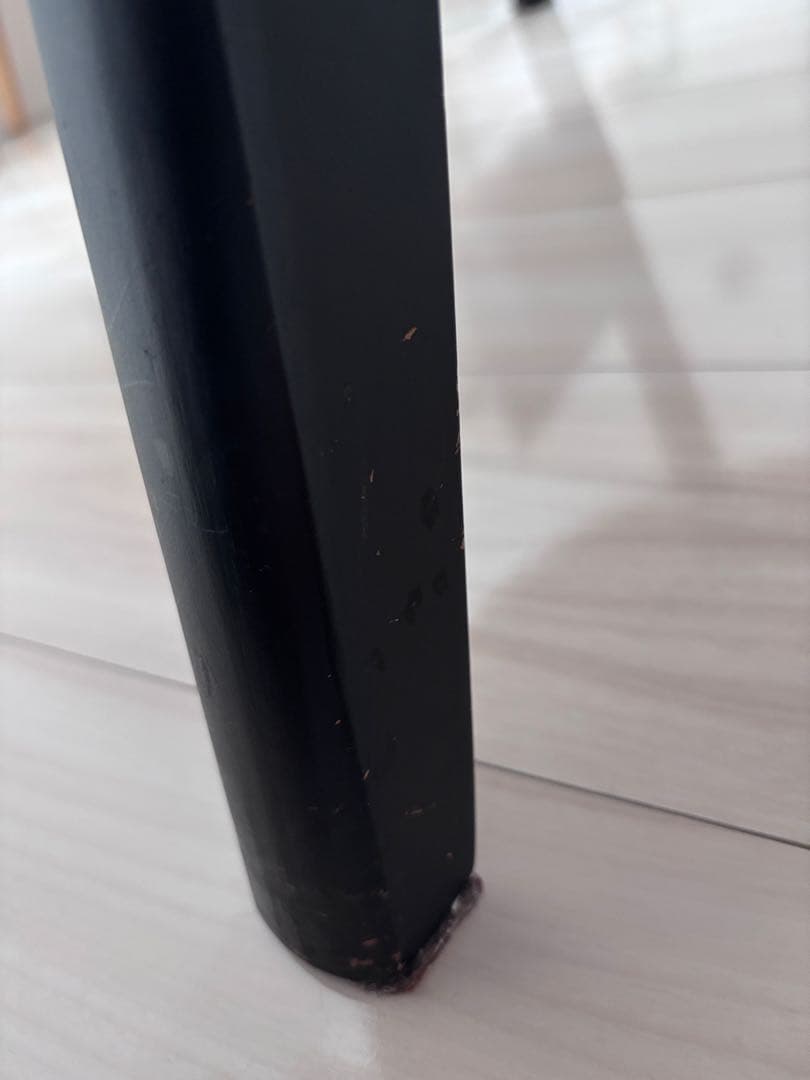 セメント調 円形ダイニングテーブル 120cm モールテックス風