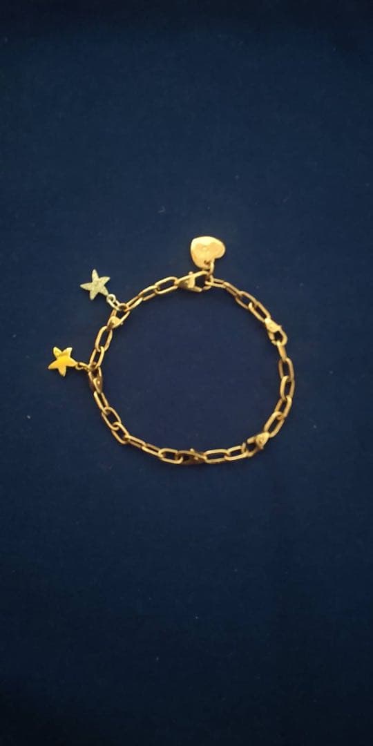 ポメラート Dodo ドド ゴールドチェーンブレスレット サントス