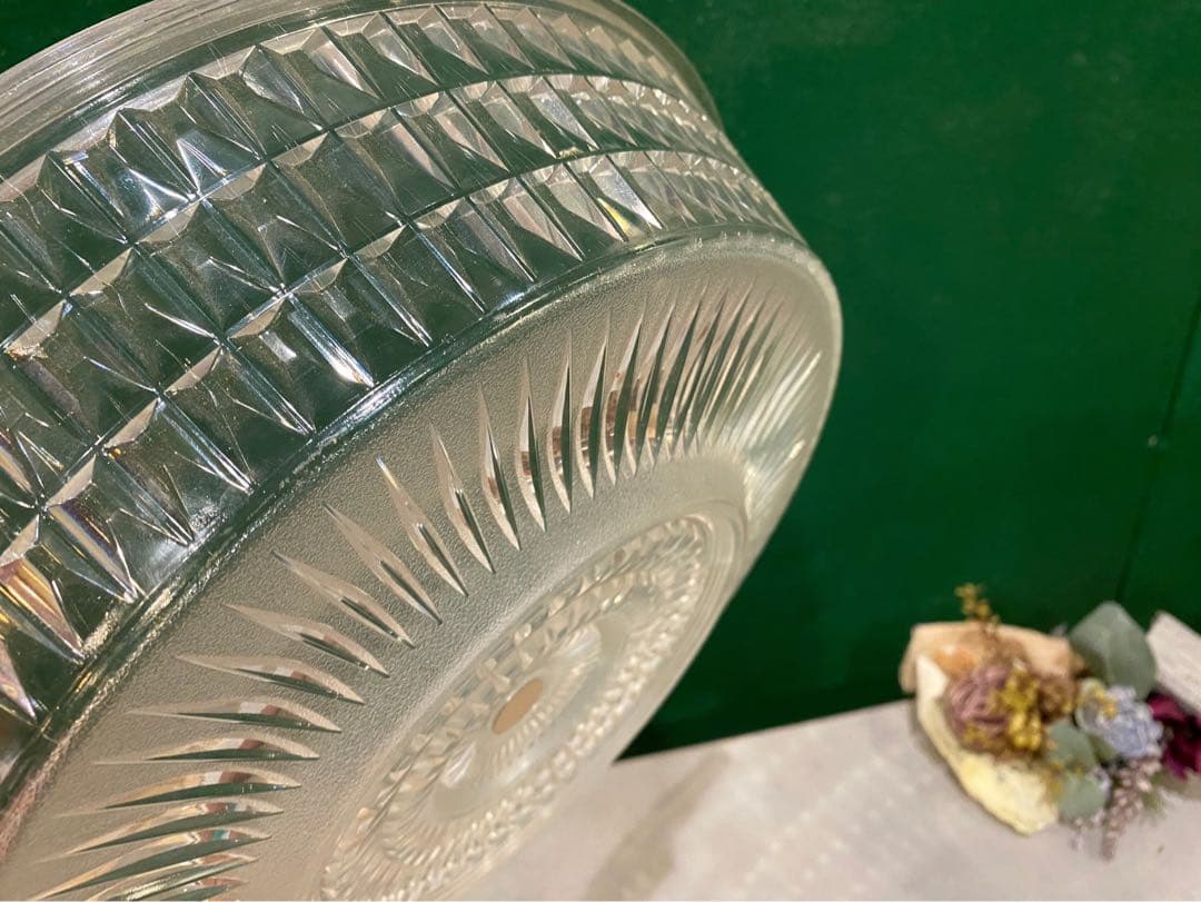 希少 未使用 バニング シャンデリア バーニング 天井照明 昭和レトロ 当時物