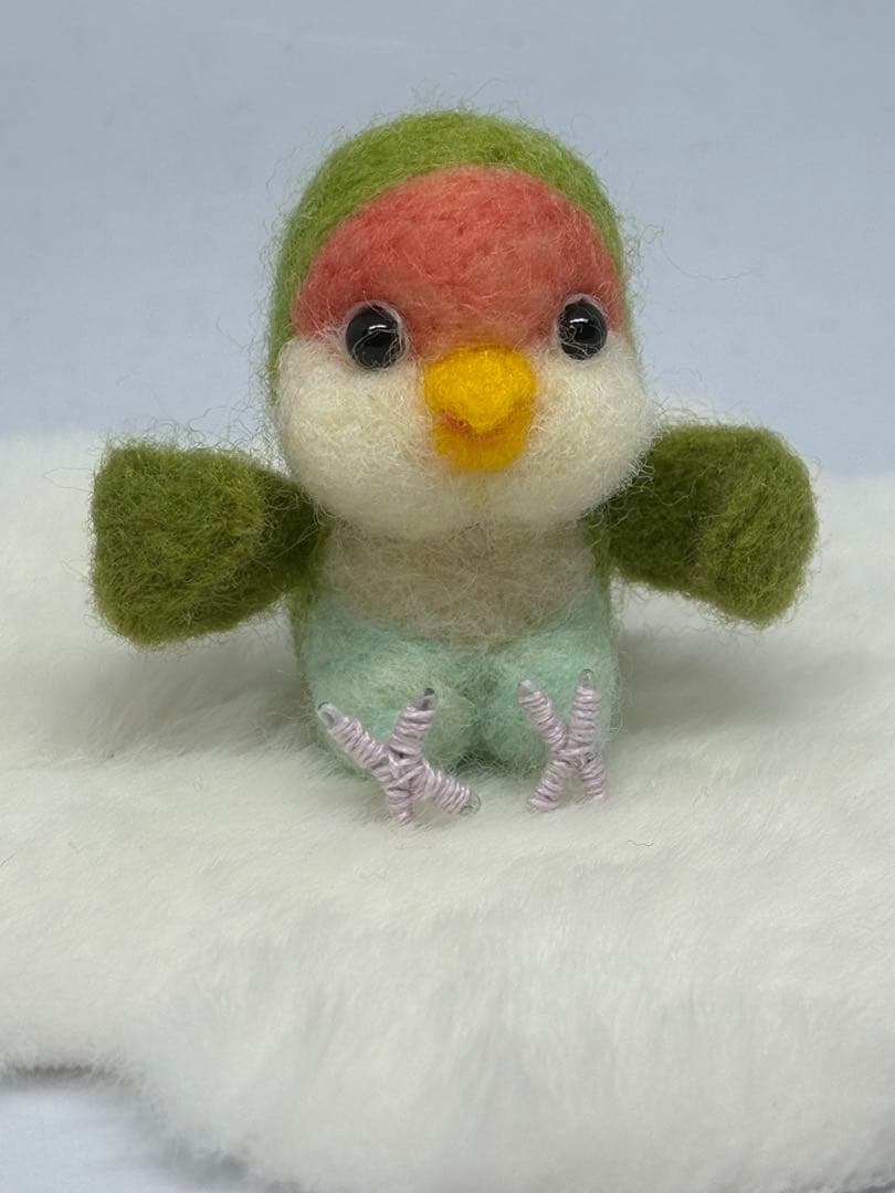 羊毛フェルト　ハンドメイド　みんなでお正月アスレチック