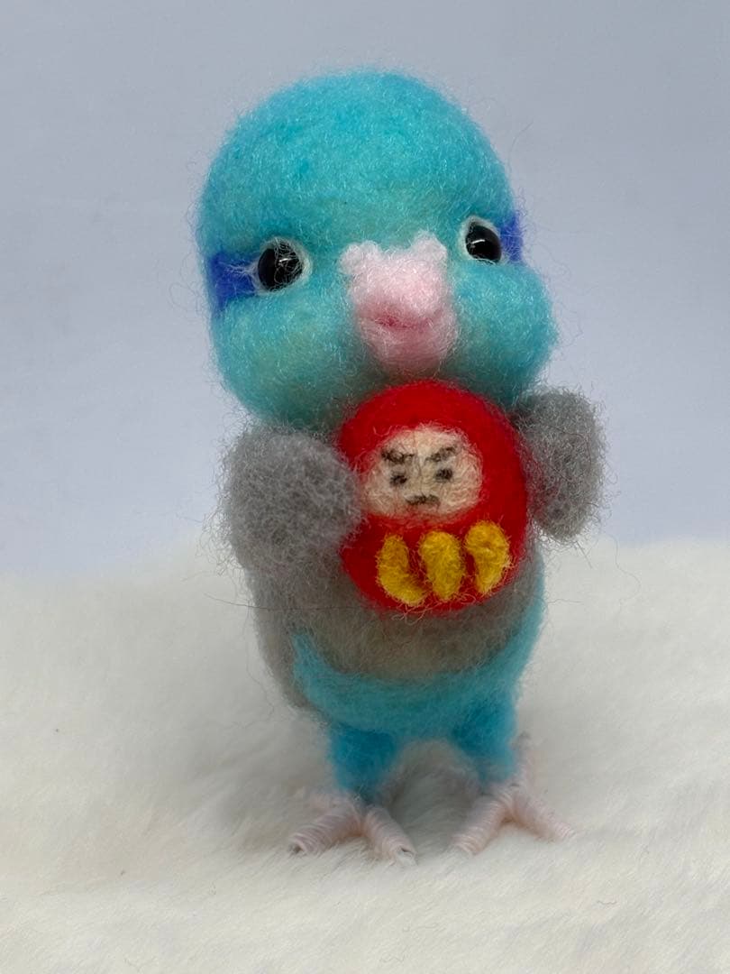 羊毛フェルト　ハンドメイド　みんなでお正月アスレチック