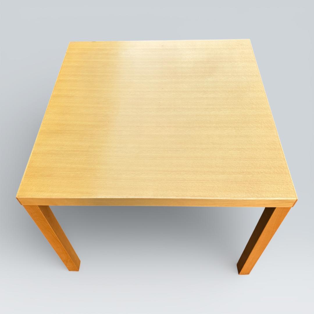 【最終価格】無印良品 ダイニングテーブル 正方形85cm ナチュラル 廃盤希少