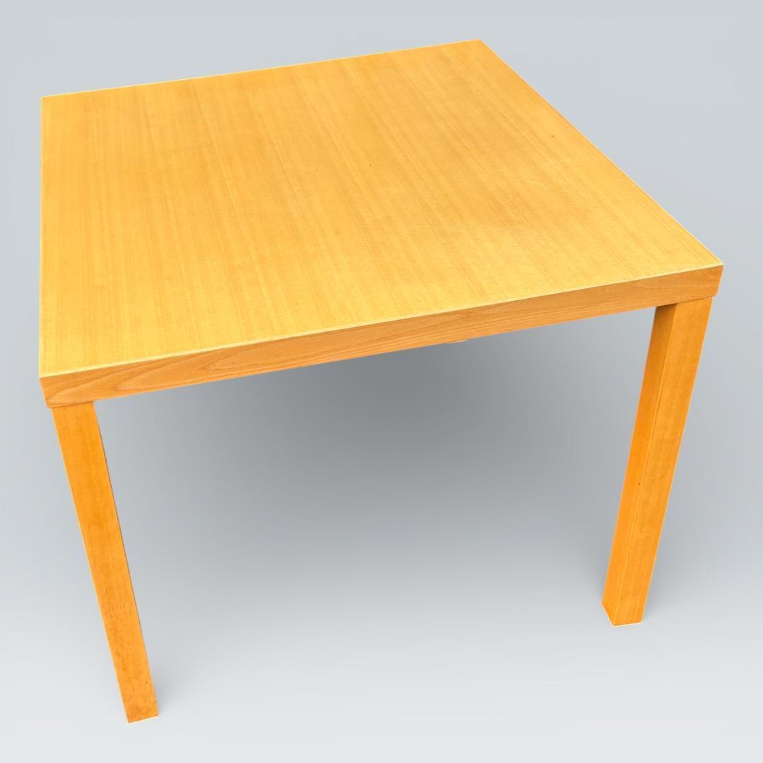 【最終価格】無印良品 ダイニングテーブル 正方形85cm ナチュラル 廃盤希少