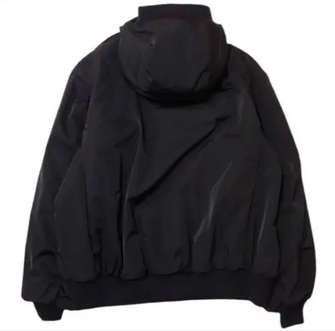 最終値下げ‼️超美品‼️ラッドミュージシャン24FWフード付きMA1ブルゾンブ46