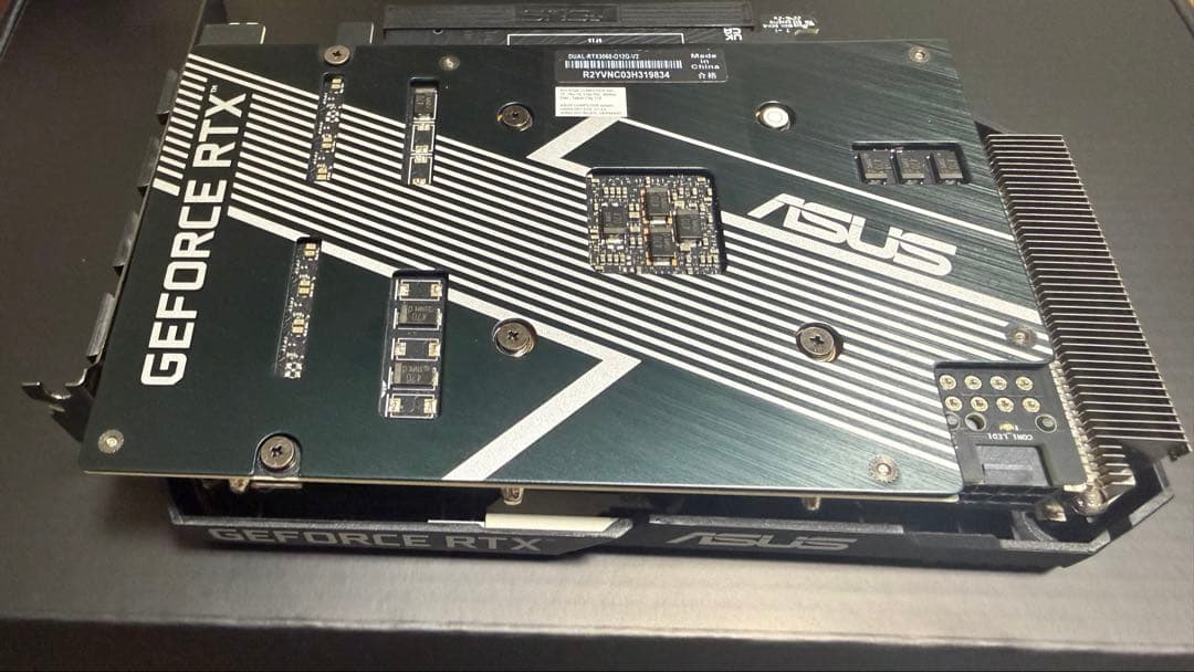 ASUS NVIDIA RTX3060DUAL-O12G-V2(値下げ交渉可)