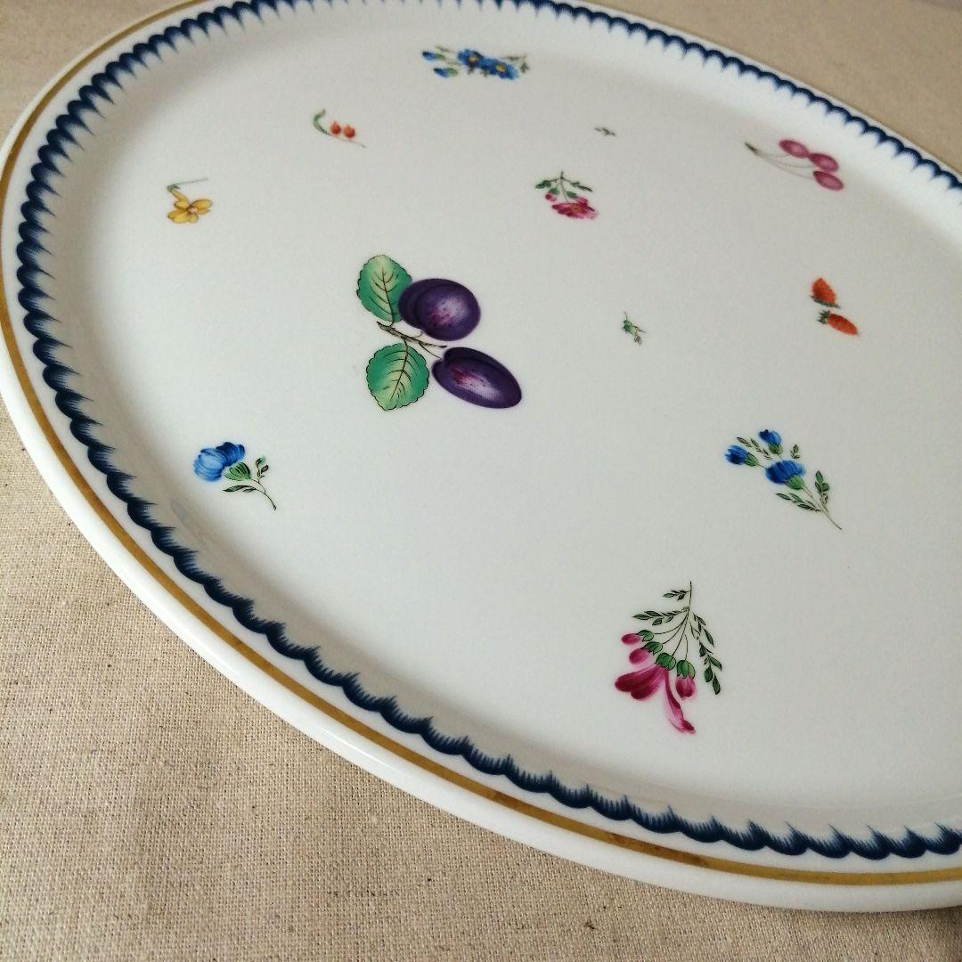 リチャードジノリ　イタリアンフルーツ　大皿　サーピスプレート　32cm 盆トレイ