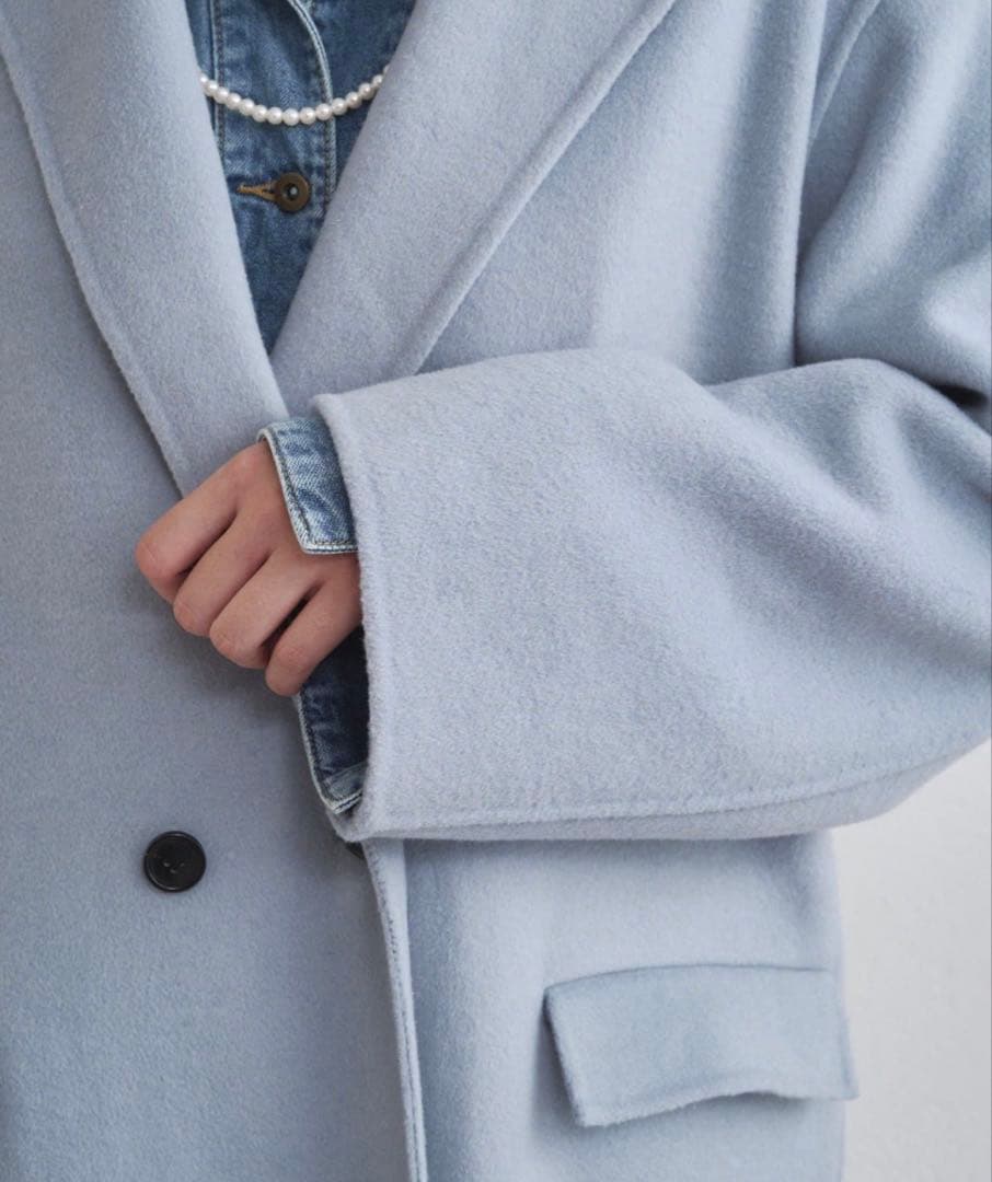 完売品☆LOUNGEDRESS☆20周年限定☆ロングリバーコート☆ブルー