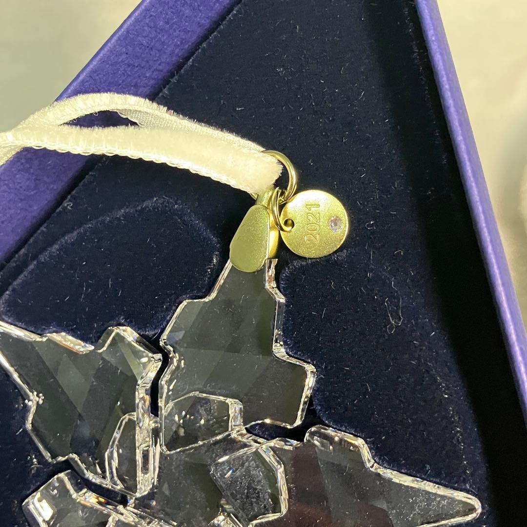 【匿名配送/新品未使用】SWAROVSKI/スワロフスキー/オーナメント2個