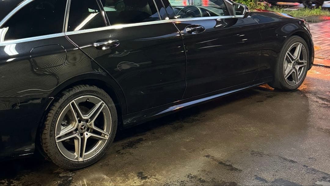 最終値下げ！Cクラス純正ホイール225/45R18 スタッドレスタイヤ付き