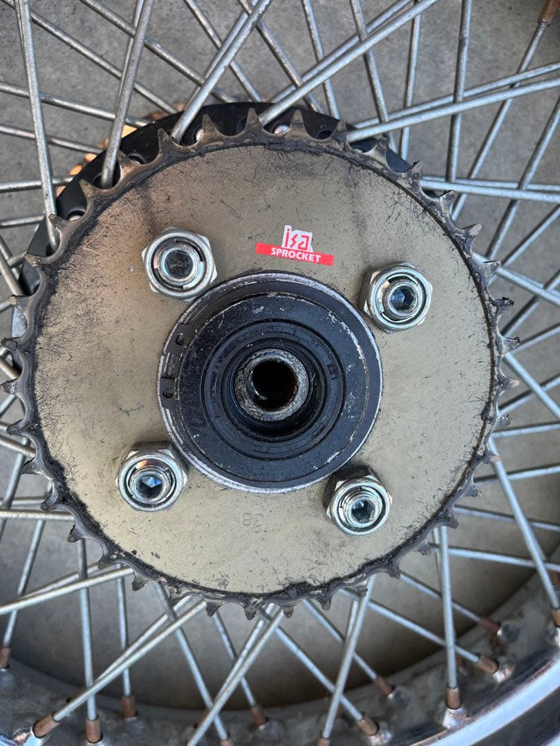 ヘイスト250 前後タイヤホイール