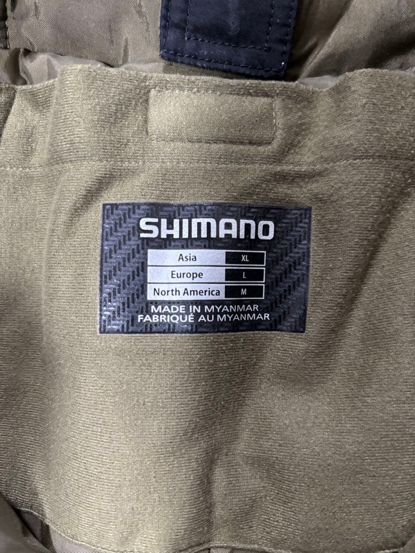 SHIMANO フィッシングスーツ(上下セット) CRYSHIELD防寒着