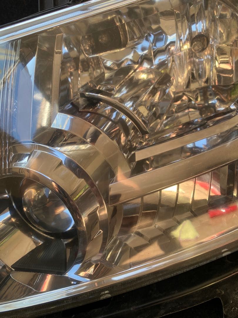 デリカD5 前期 純正HIDヘッドライト 左右セット