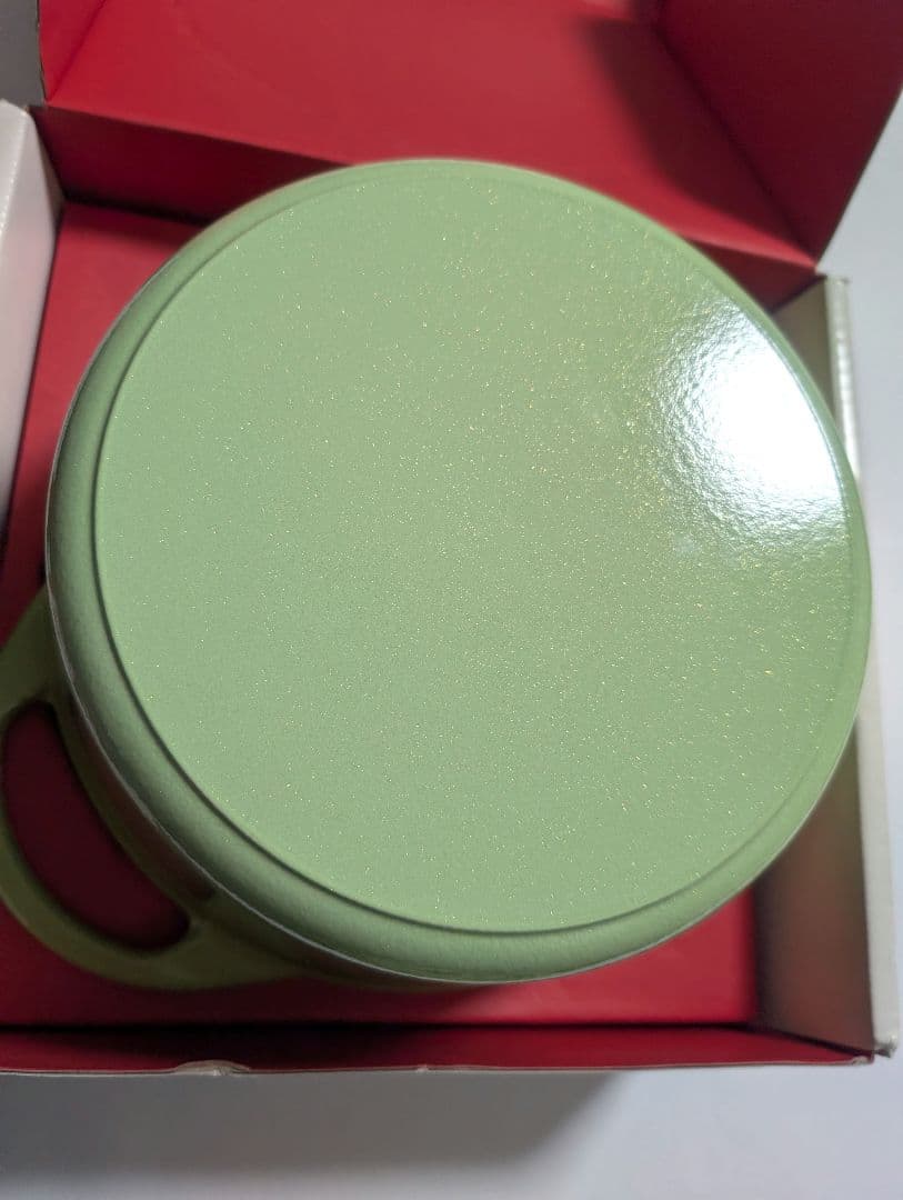極美品VERMICULAR 両手鍋 OVEN POT ROUND #22グリーン