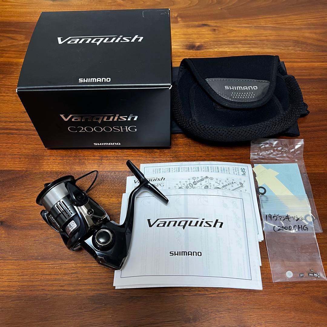 超美品　19ヴァンキッシュC2000SHG アースフィールドチューン　ハンドル無