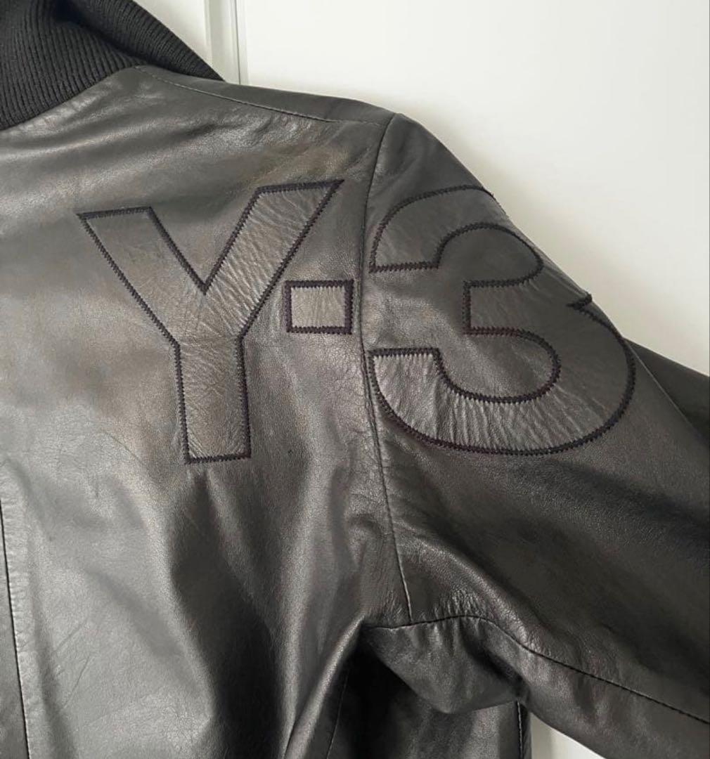 定価12万‼️Y-3ヨウジヤマモト レザージャケット