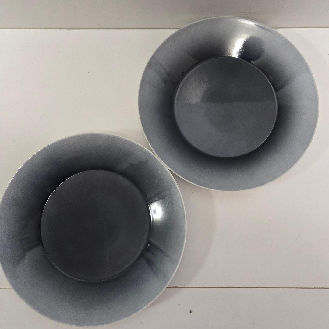 カマチ陶舗のお皿　2枚組　直径25cm