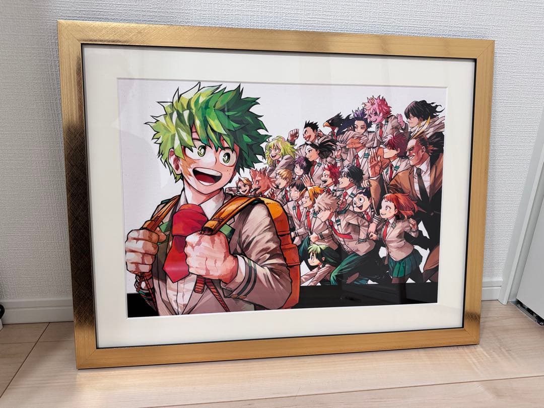 『僕のヒーローアカデミア』額装高精細デジタルカラー　高級複製原画