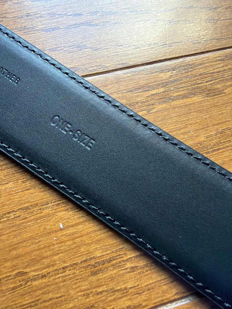 長ベルト GIORGIO ARMANI ロゴ 刻印 ベルト W107-117