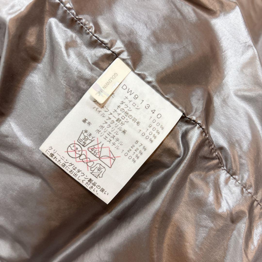 THE NORTH FACE ノースフェイスファー付きロングダウンコート S