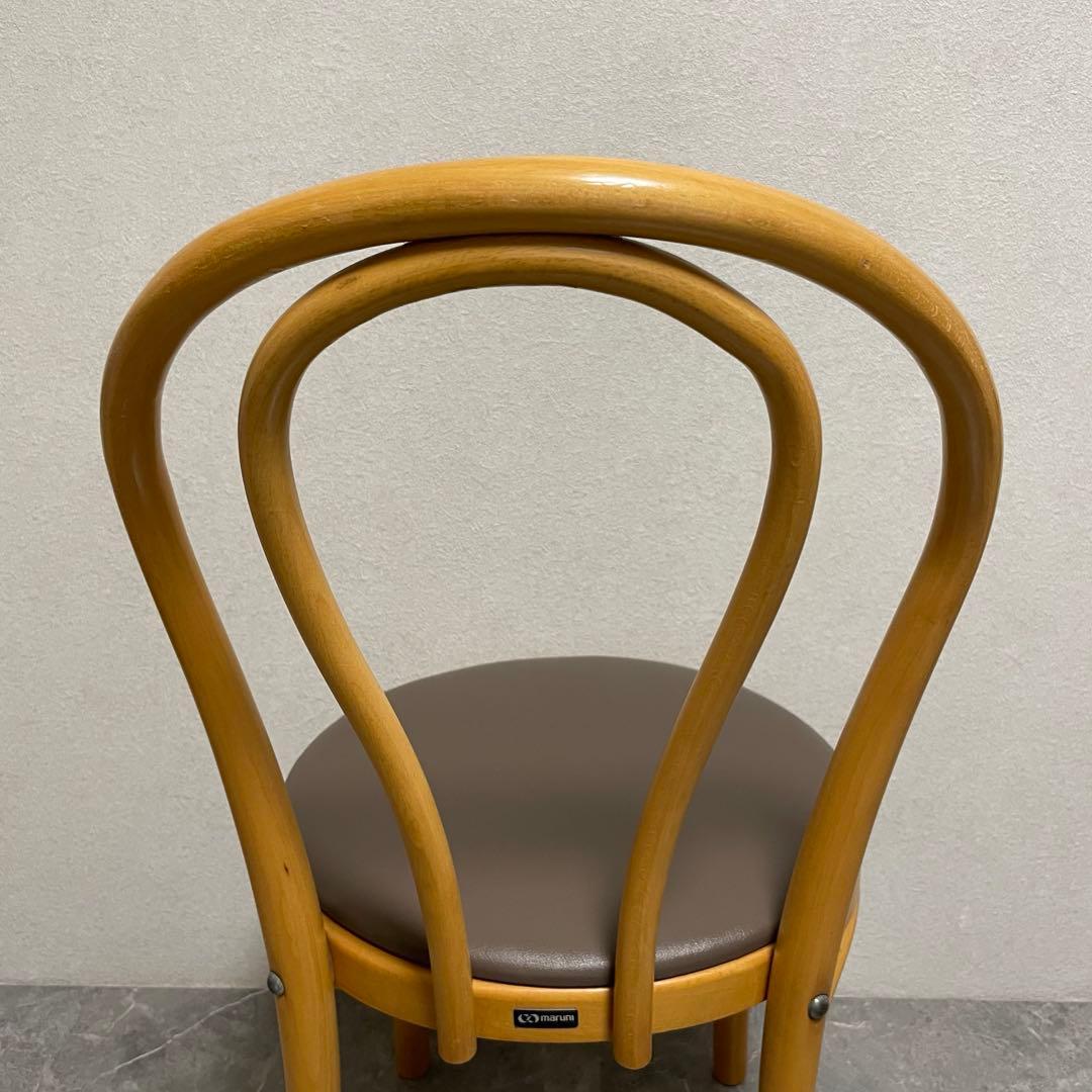 マルニ木工　ベントウッドチェア　曲木椅子　ヴィンテージ　ルーマニア製