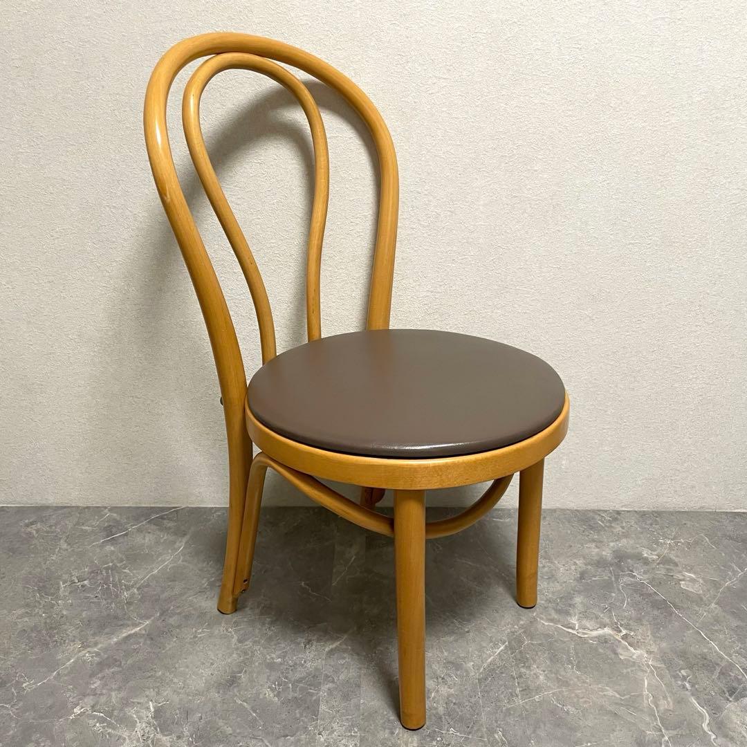 マルニ木工　ベントウッドチェア　曲木椅子　ヴィンテージ　ルーマニア製