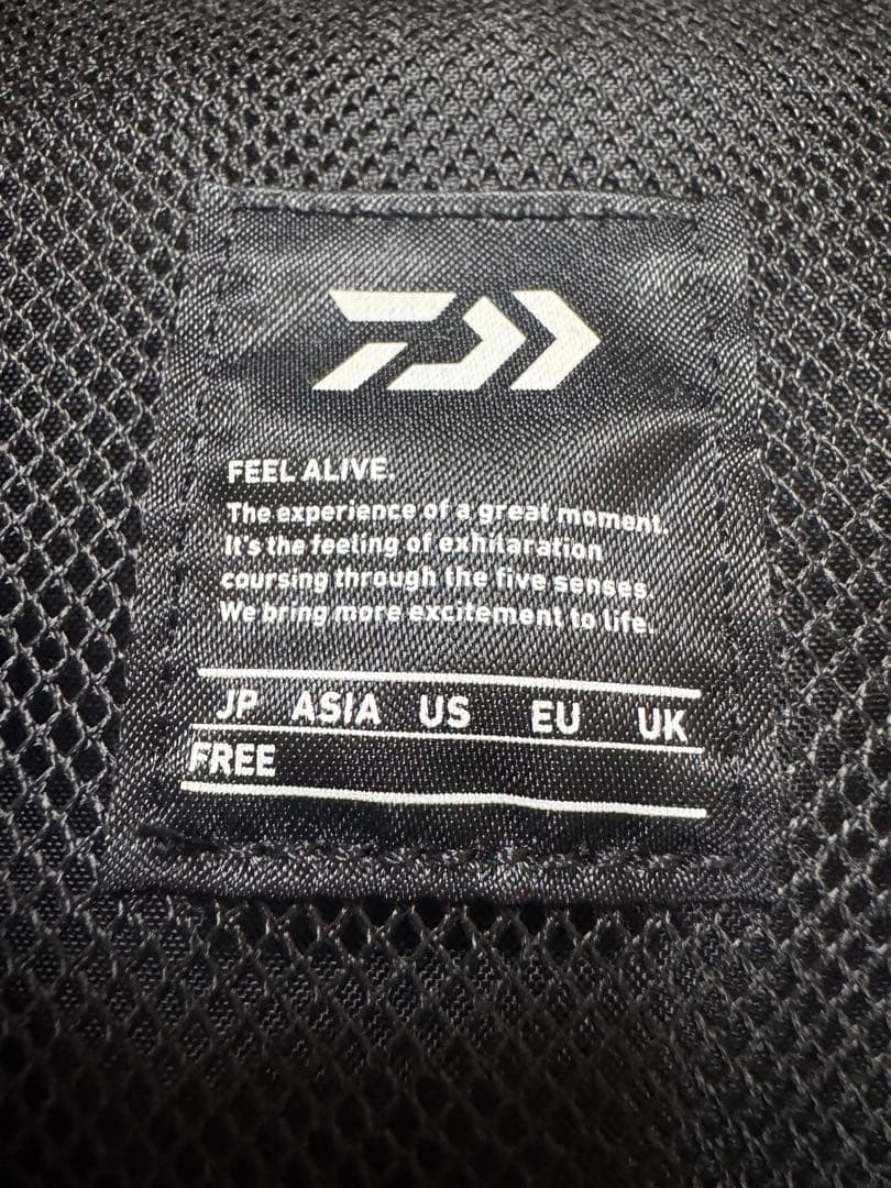 Daiwa フィッシングベスト ブラック