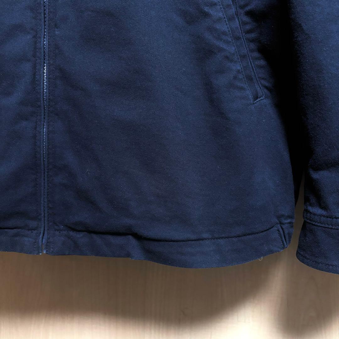 SSVW117 ✨PAPAS＋　パパスプラス　ブルゾン　ネイビー　チェック