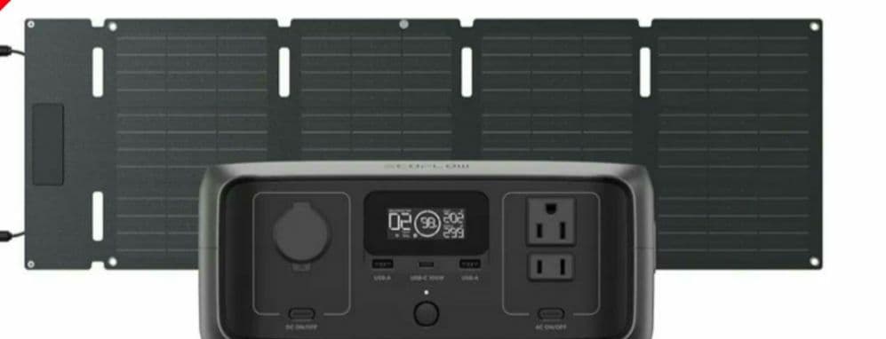 EcoFlow  3 ポータブル電源ソーラーパネル 45W 1枚セット