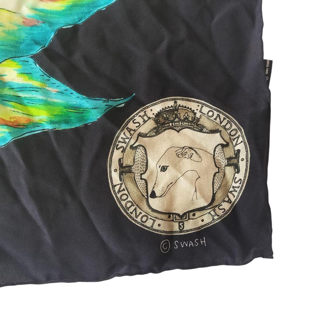 SWASH LONDON スウォッシュ 大判スカーフ 特大 125×125cm