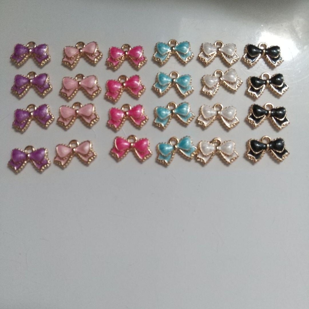 メグチャームパーツ リボン