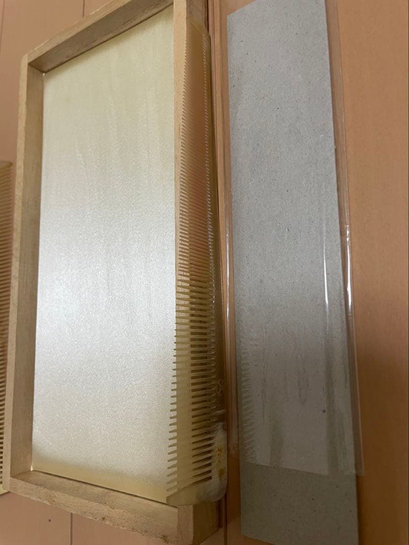 水牛櫛　3本コームセット　床屋