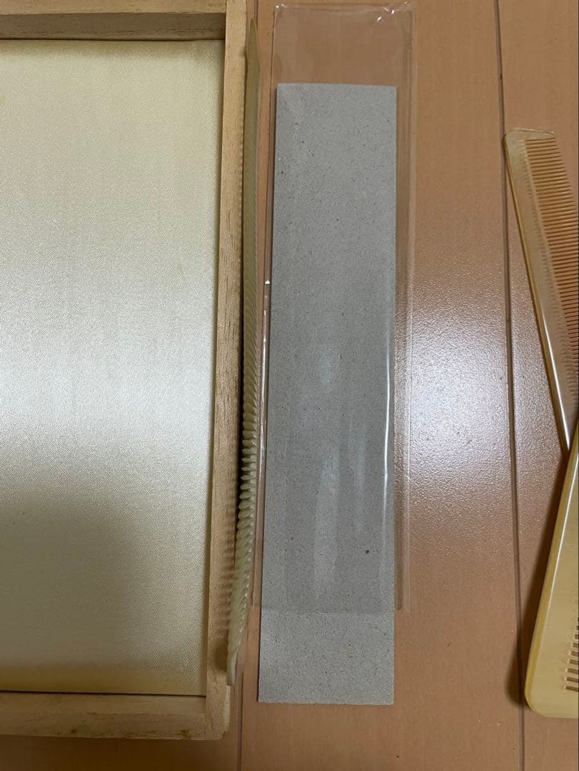 水牛櫛　3本コームセット　床屋