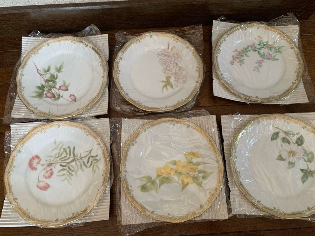 ノリタケ　ガラコンテッサ　１８㎝　プレート6枚