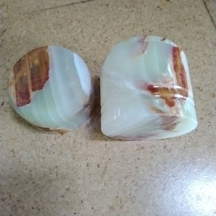 翡翠　灰皿　大理石　天然石　小物入れ