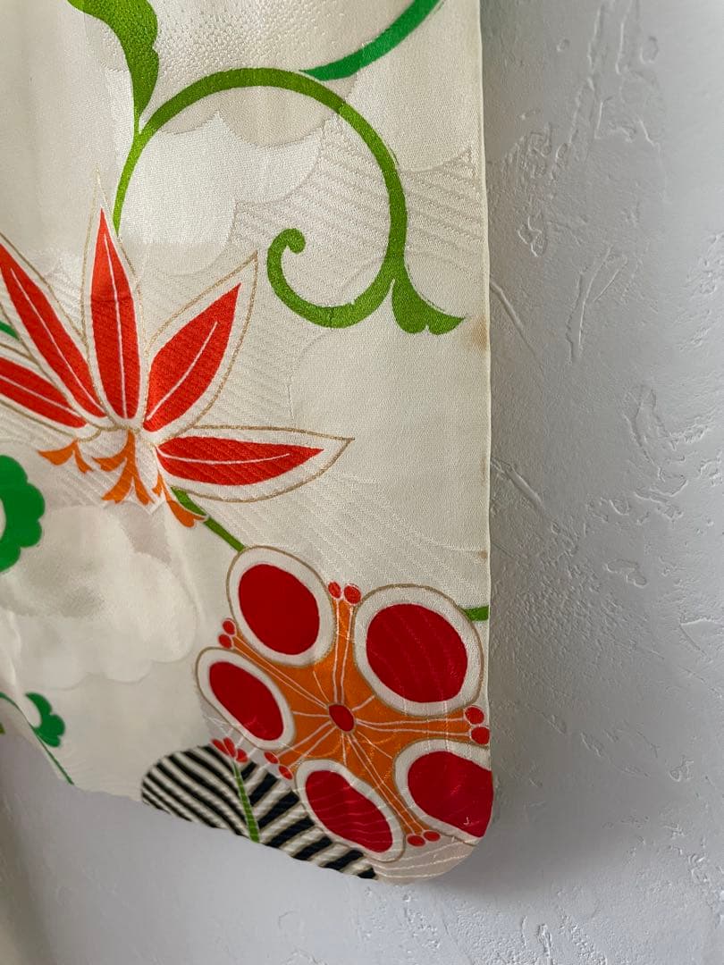 七五三　7歳　正絹お着物セット