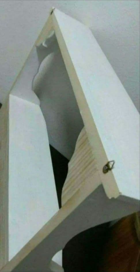 1343:SALE♥家具好き!エレガントで大人な壁掛けオリジナル棚　新品・未使用
