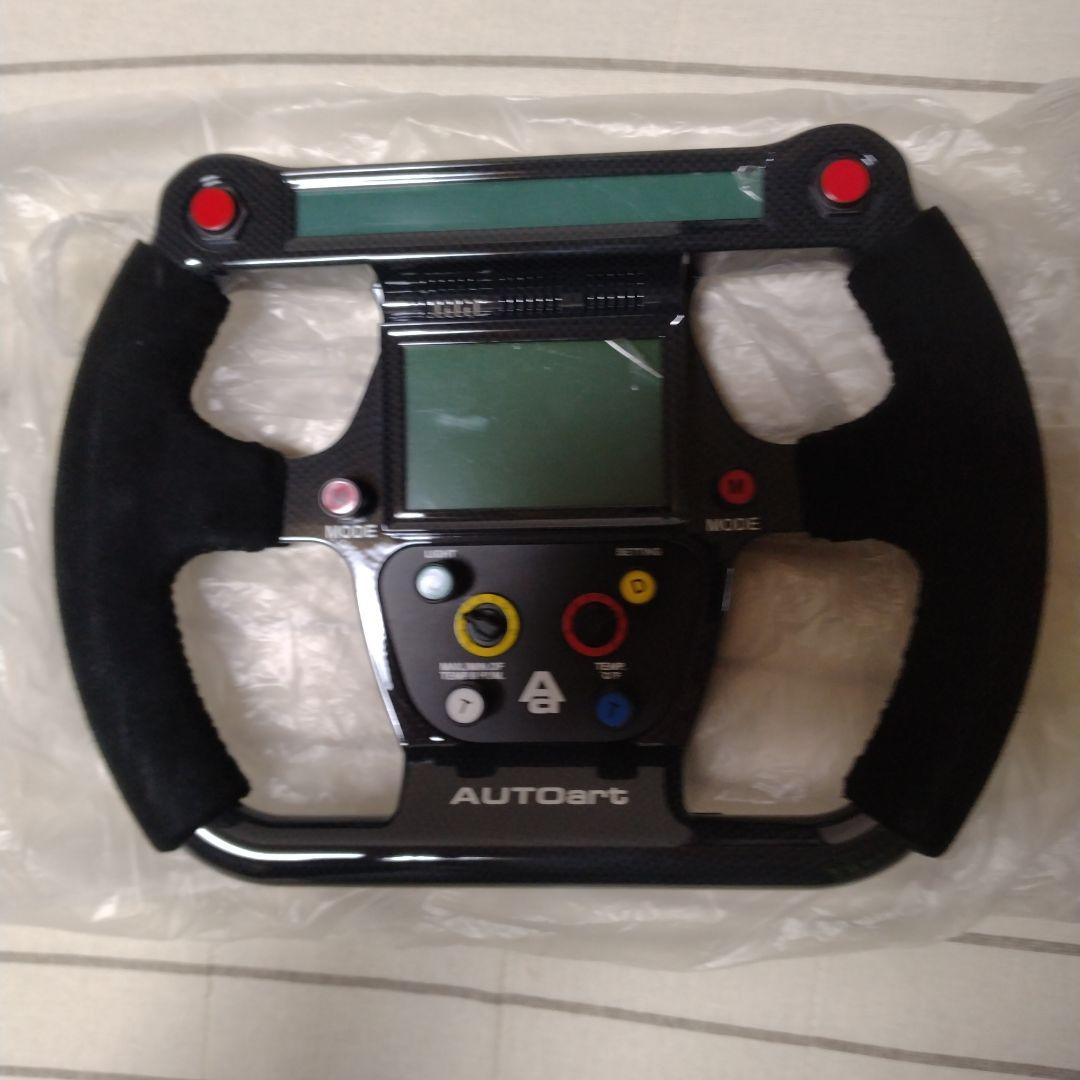 Autoart オートアート製 F1ステアリングLCD　クロック　48154