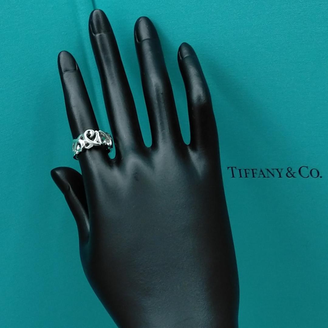 ◆SALE◆【ティファニー】ラビングハート　トリプル　10号　2280