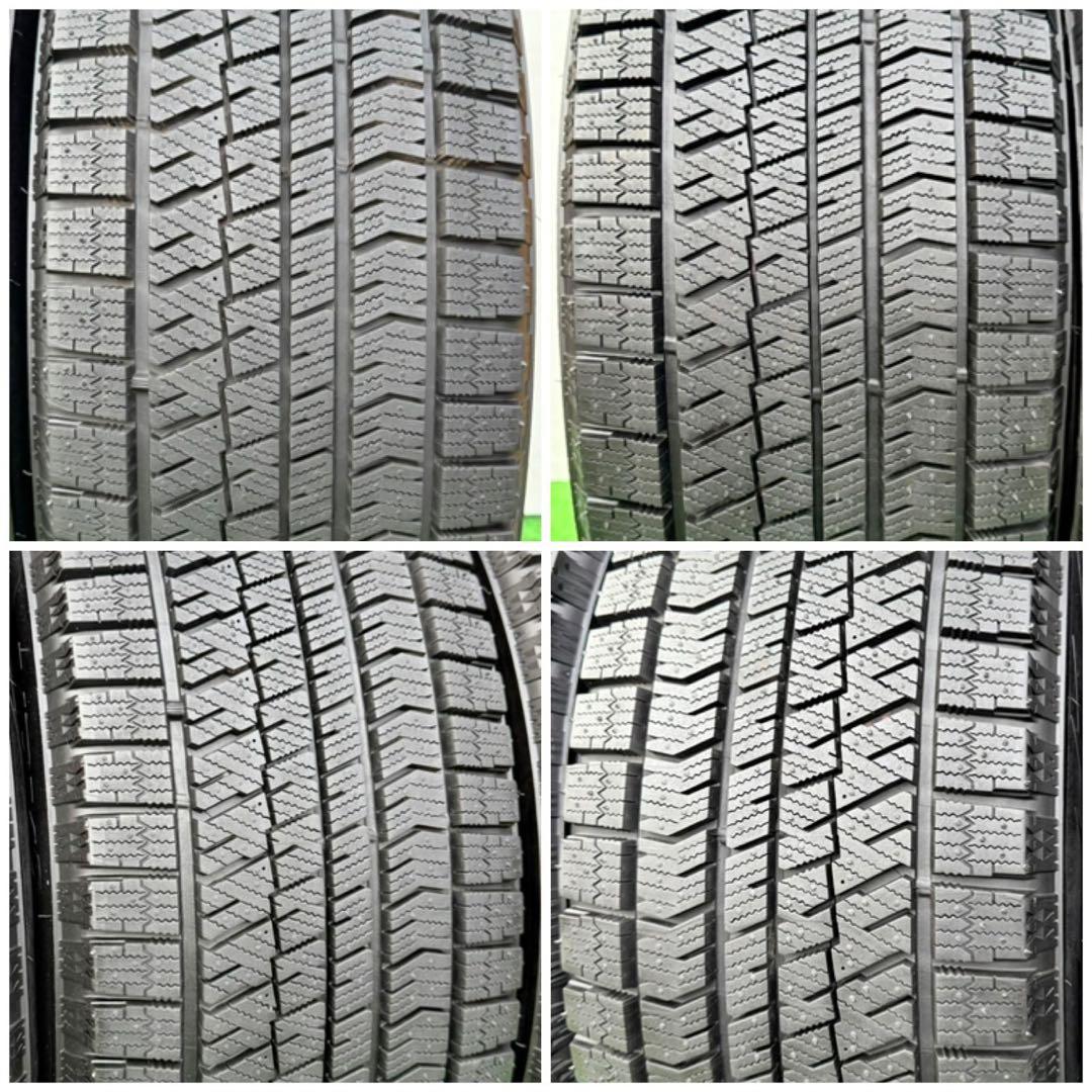イボ付き．ブリヂストン ブリザック vrx2．225/55R17．21年製．4本