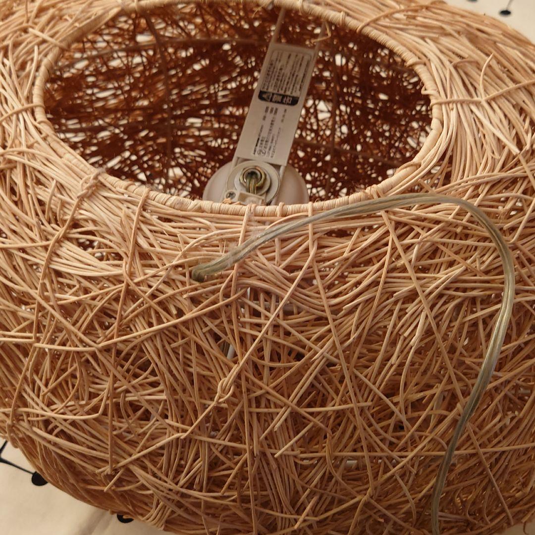 フロアライト　間接照明　アートワークスタジオ　未使用鳥の巣