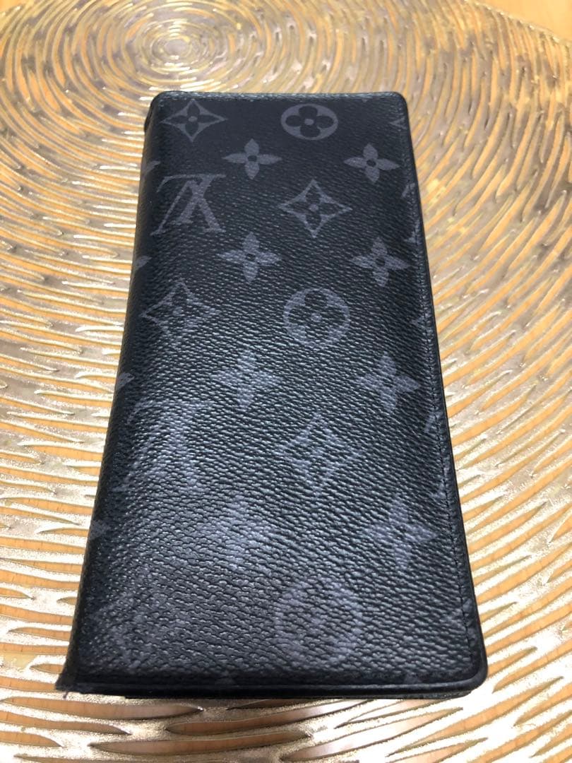 ルイヴィトン 長財布 モノグラム・エクリプス ポルトフォイユ・ブラザ