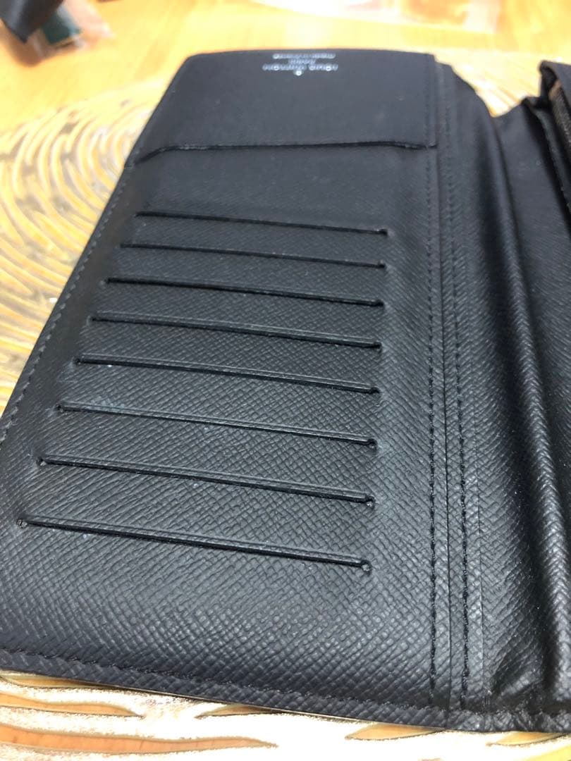 ルイヴィトン 長財布 モノグラム・エクリプス ポルトフォイユ・ブラザ