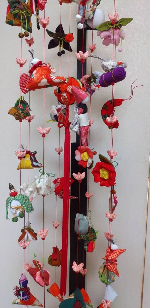 39新作！さげもん　吊るし飾り　吊るし雛  豪華9連　130㎝