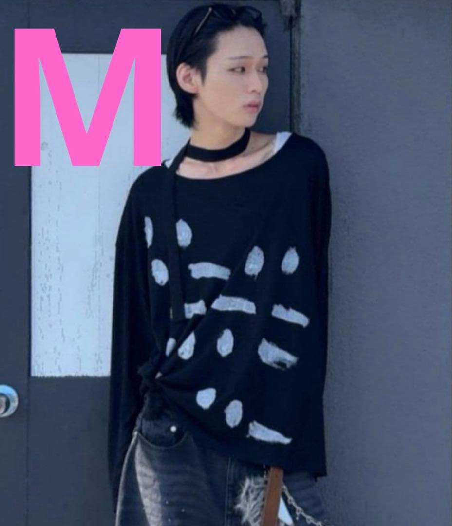 カイチ　インターファクトリ　モールスコードグラフィックロンT　M