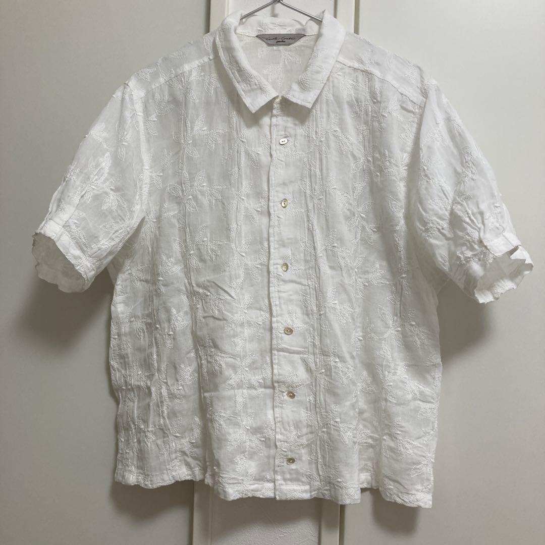 国&昌さま コットンハウスaya 刺繍　半袖ブラウス　白2枚