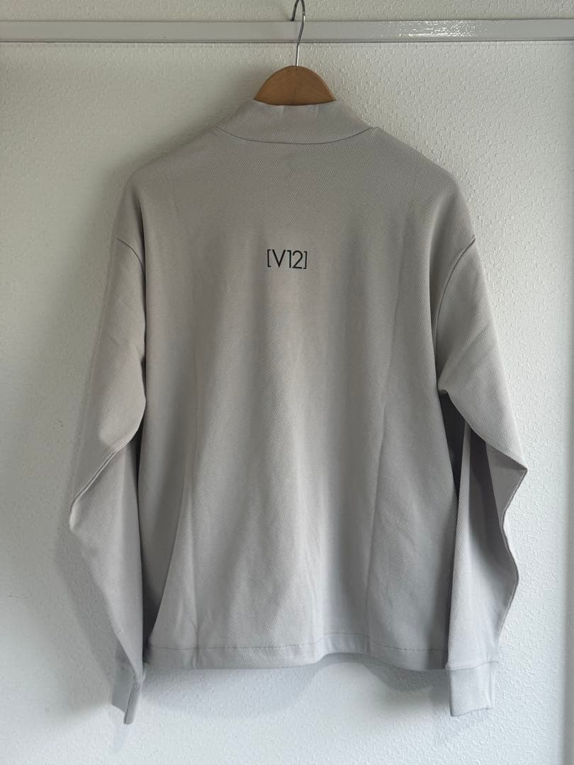V12 RELAX L/S MOCK メンズ モックネック　M 美品