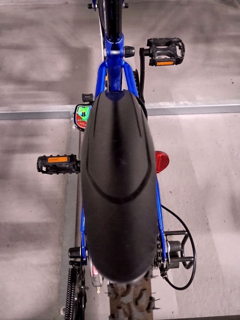 小学生　自転車　20サイズ　青色　マウンテンバイク　ギア付き　対面取引