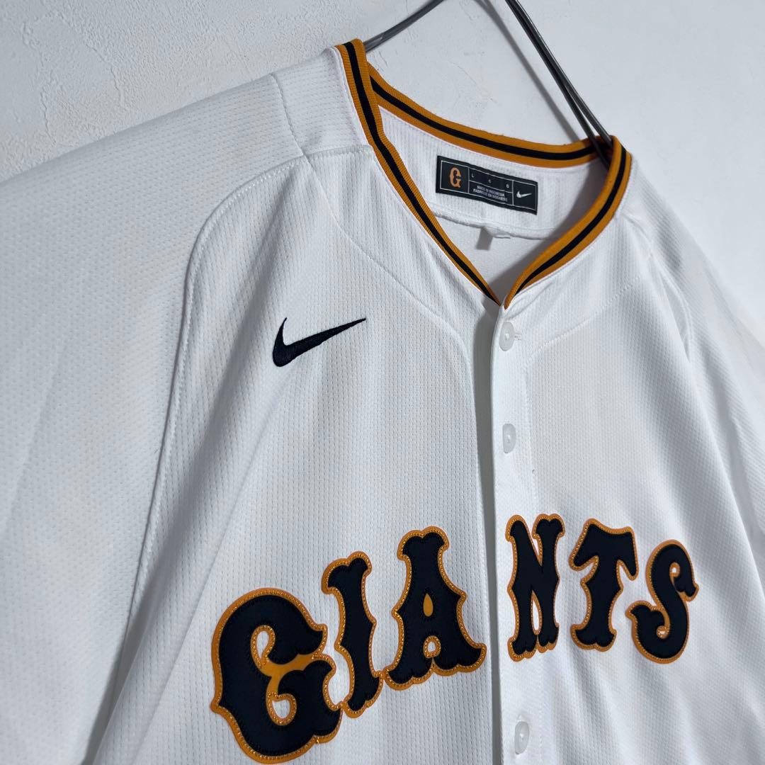 極美品 NIKE 読売ジャイアンツ レプリカユニフォーム 優勝記念 門脇 L