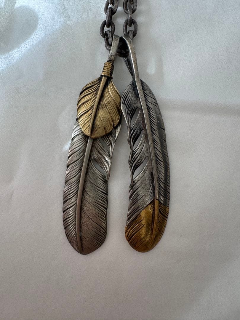 ゴローズ　先金特大・上金特大フェザーネックレス