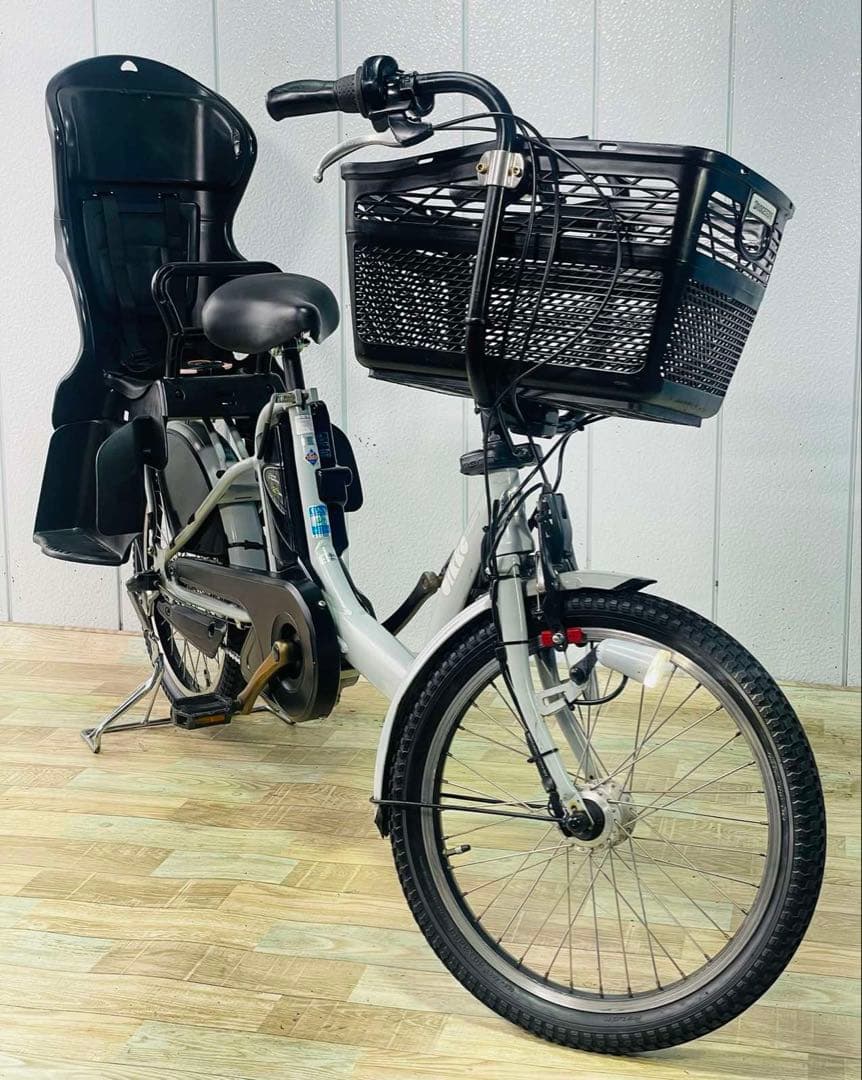 2851ブリヂストン8.9アンペア　3人乗り対応子供乗せ　電動アシスト自転車